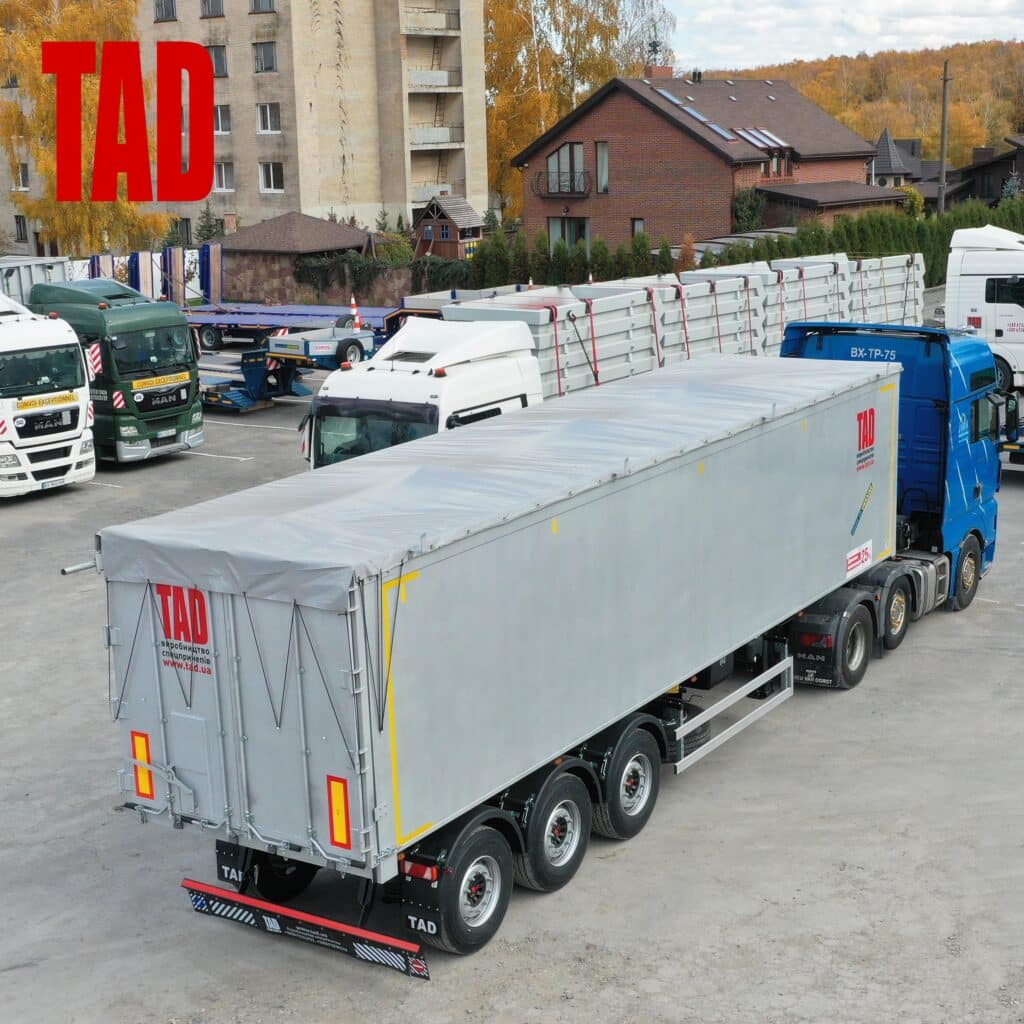 Тент на самосвал от ТАД